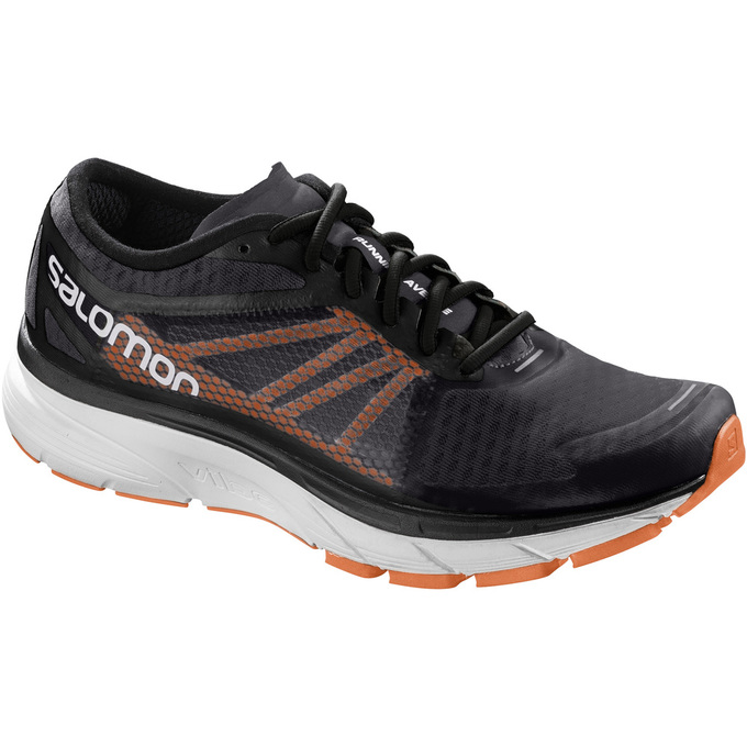 Zapatillas De Running Salomon Hombre Negras / Blancas - Salomon Argentina SONIC RA ,895167-HSU